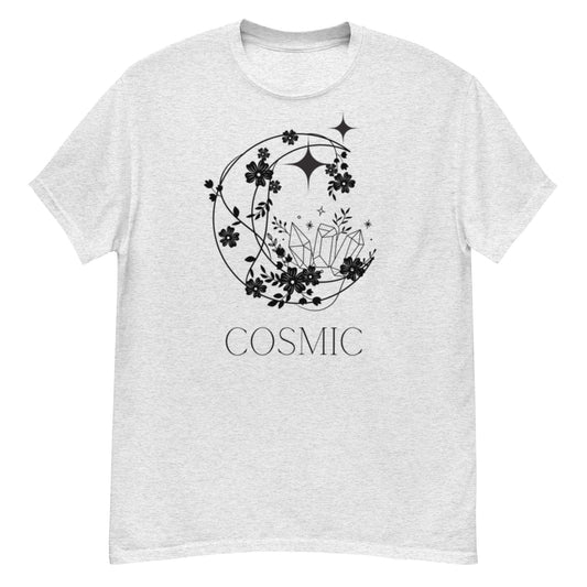 Cosmic Crystal Moon Men's t shirt