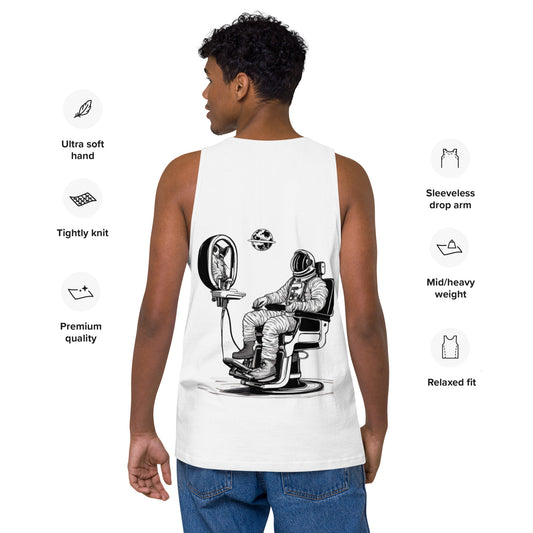 Astro Barber Chair Men’s Tank Top