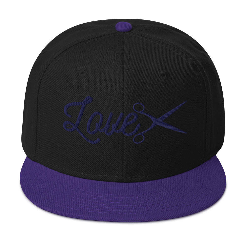 Shear Love Snapback Hat