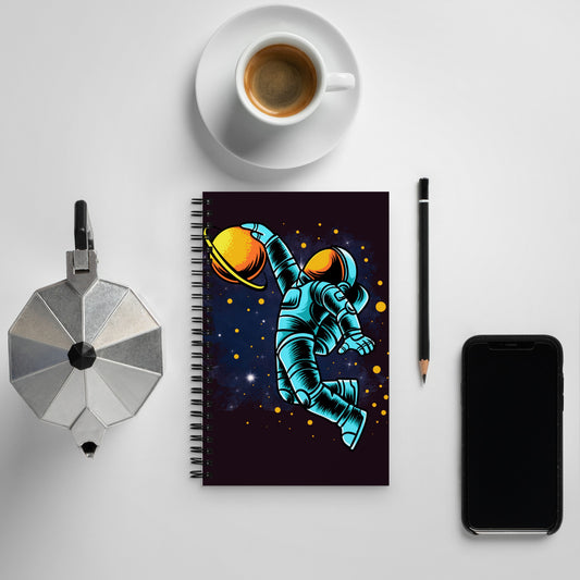 Astro Hoops Spiral Notebook