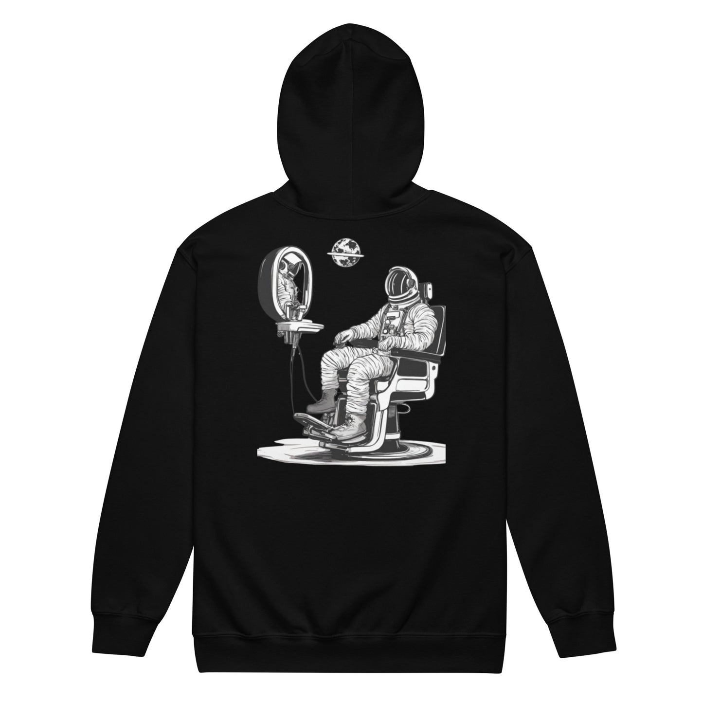 Astro Barber Chair Unisex heavy blend zip hoodie