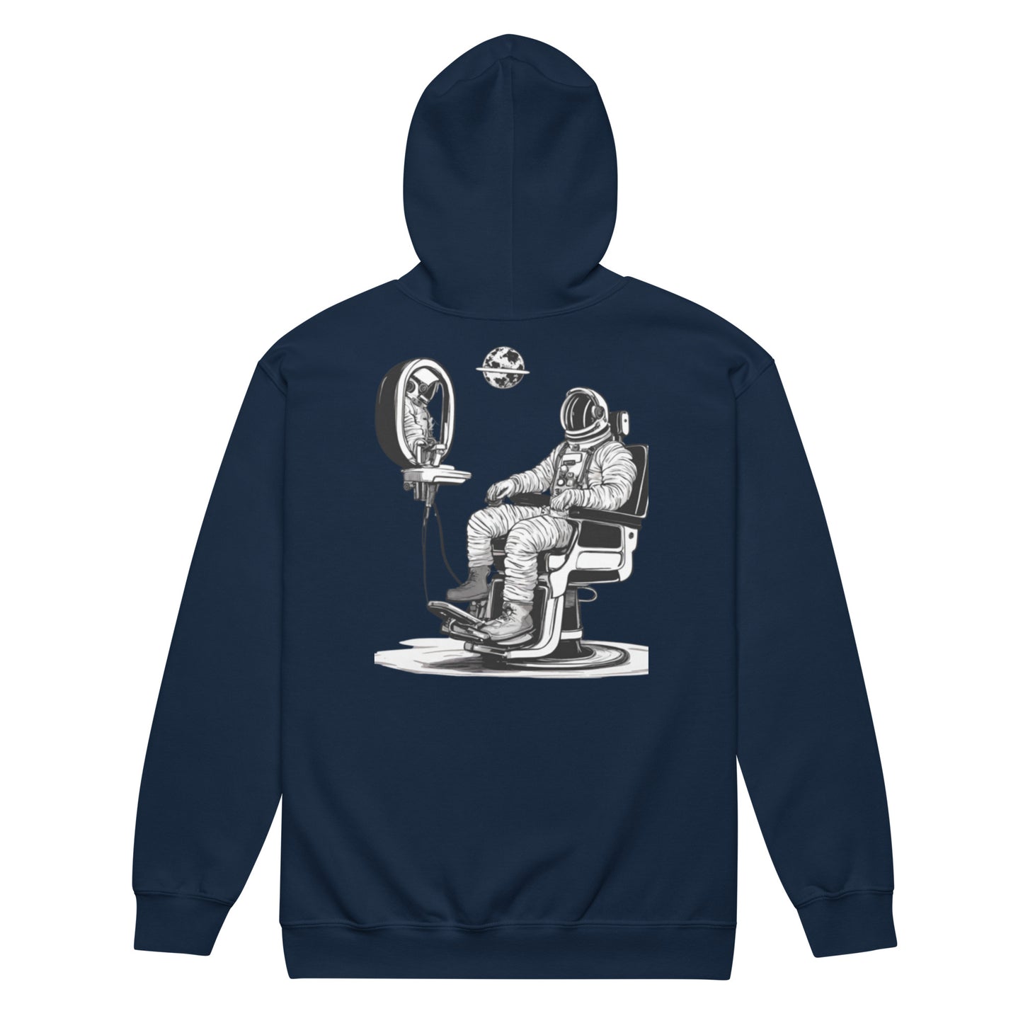 Astro Barber Chair Unisex heavy blend zip hoodie