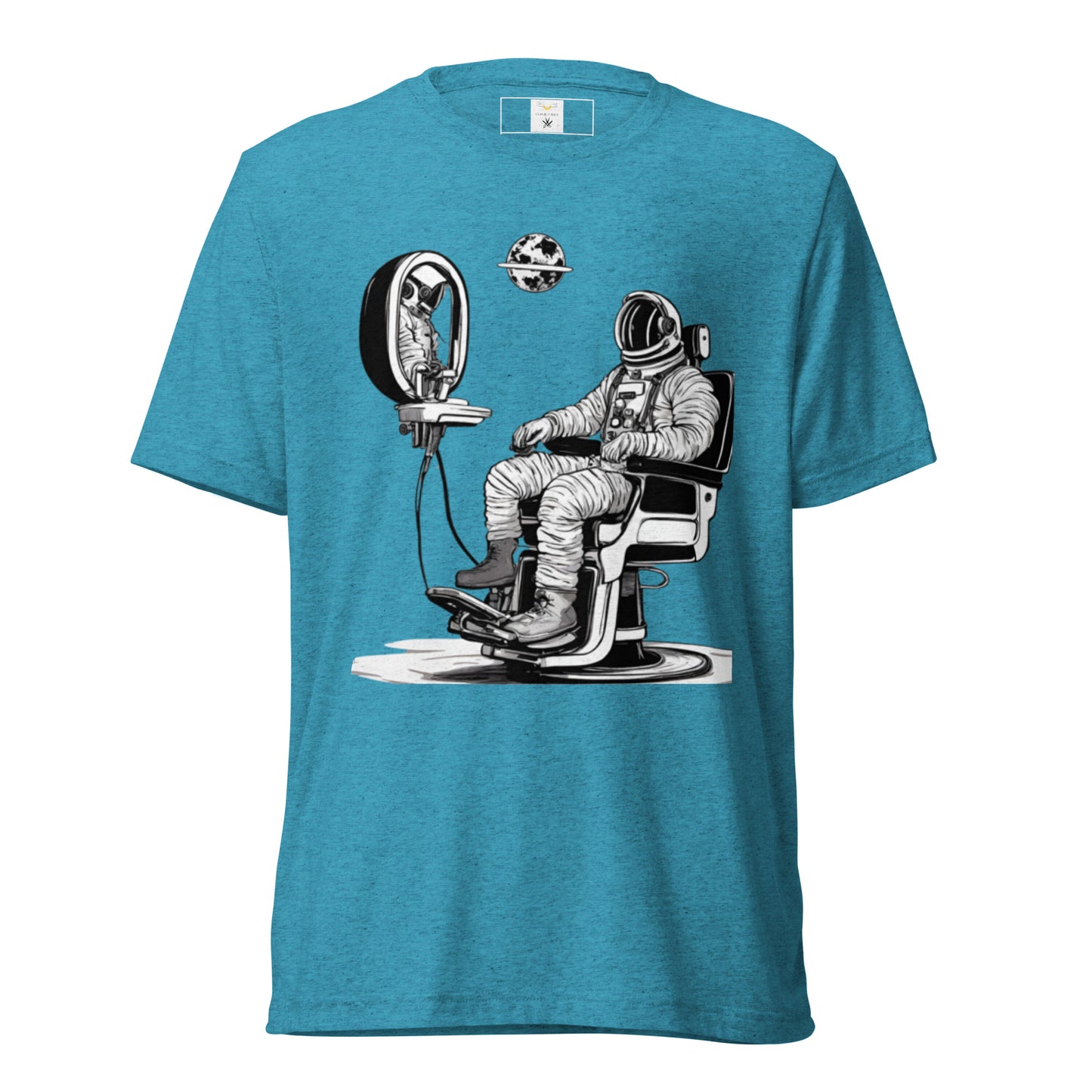 Astro Barber Chair Short Sleeve T-Shirt