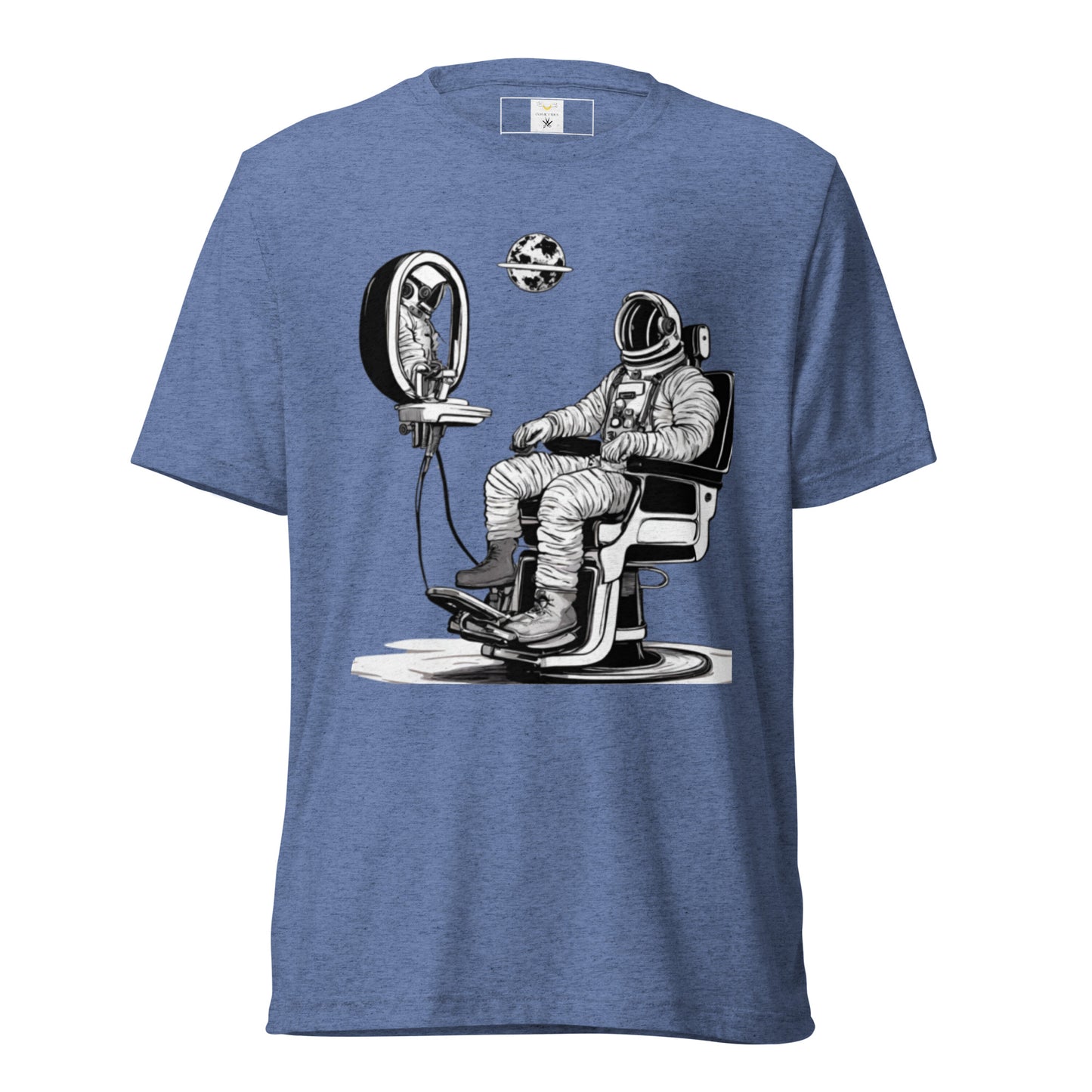 Astro Barber Chair Short Sleeve T-Shirt