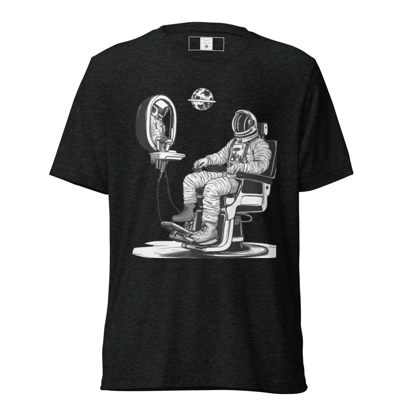 Astro Barber Chair Short Sleeve T-Shirt