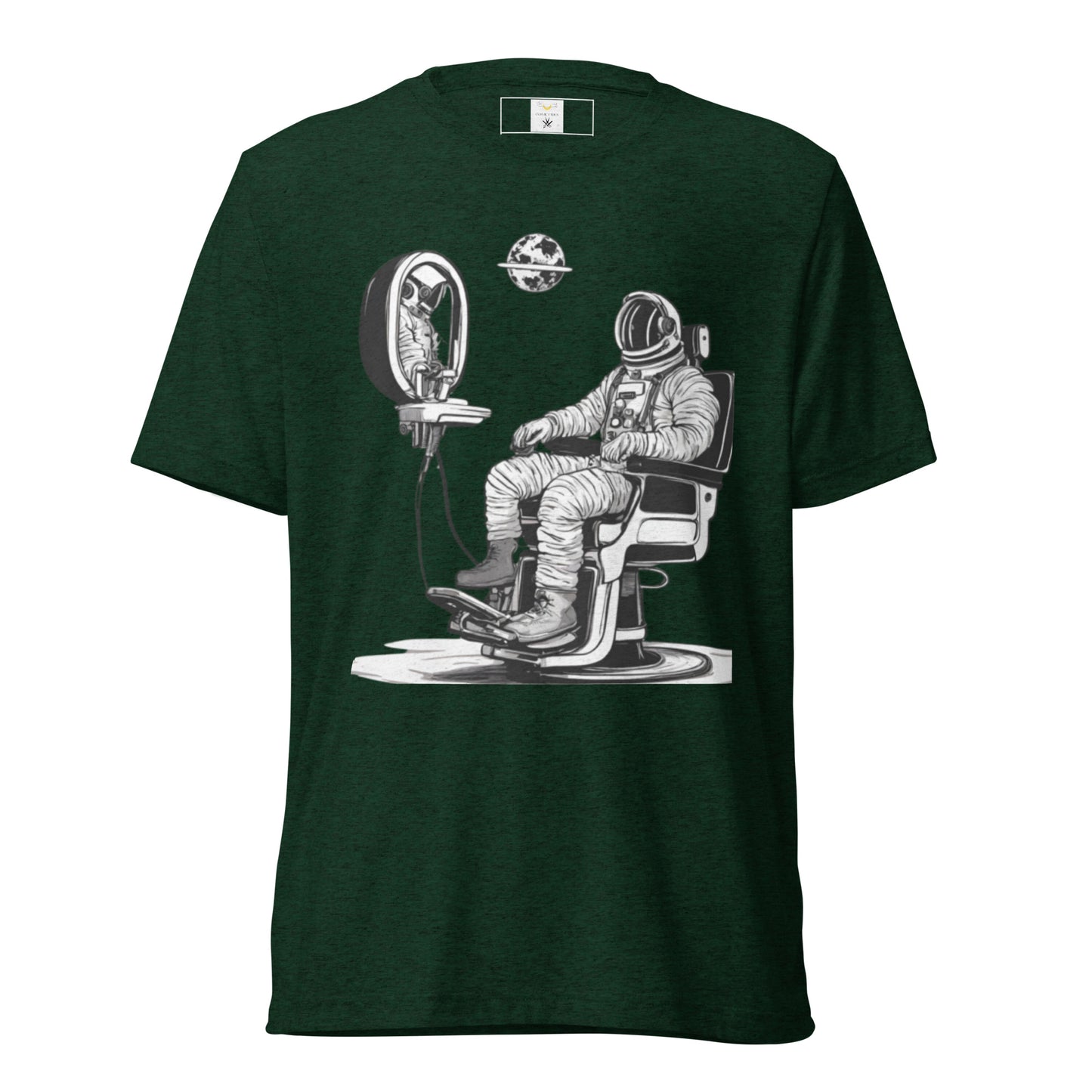 Astro Barber Chair Short Sleeve T-Shirt