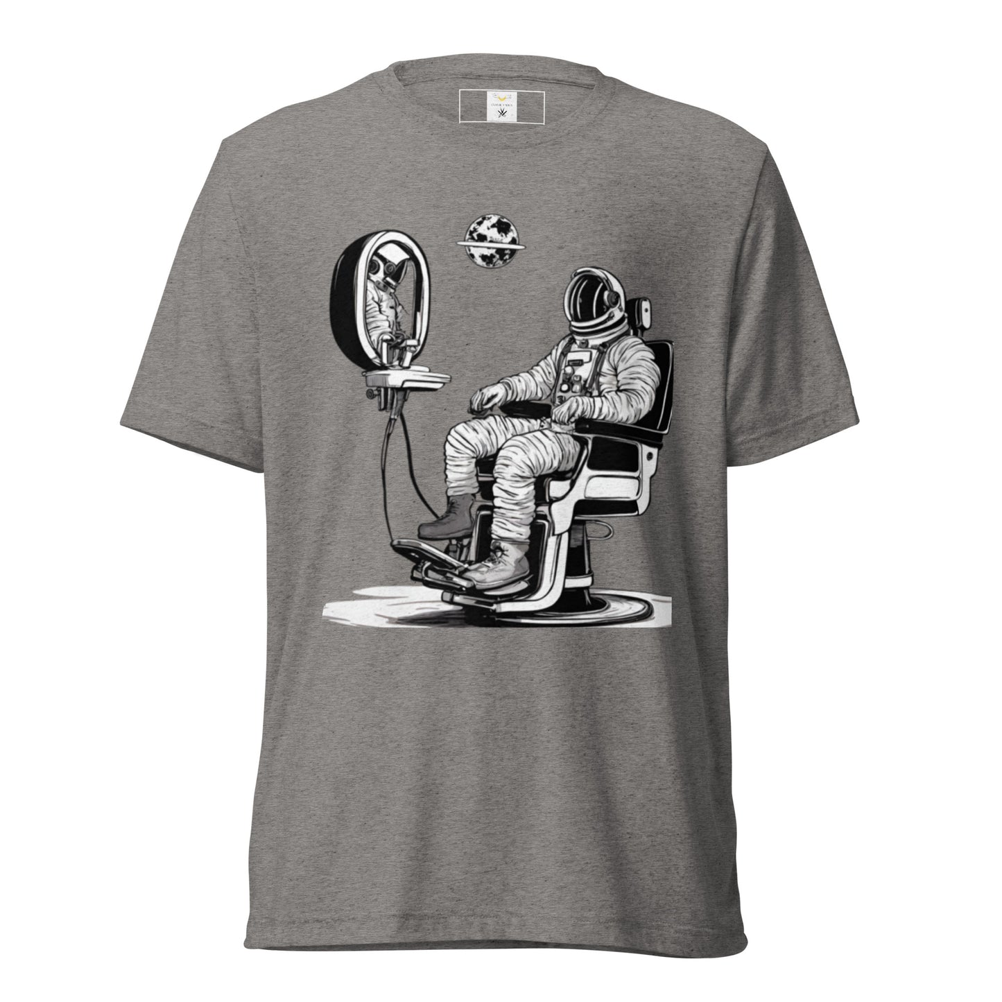 Astro Barber Chair Short Sleeve T-Shirt
