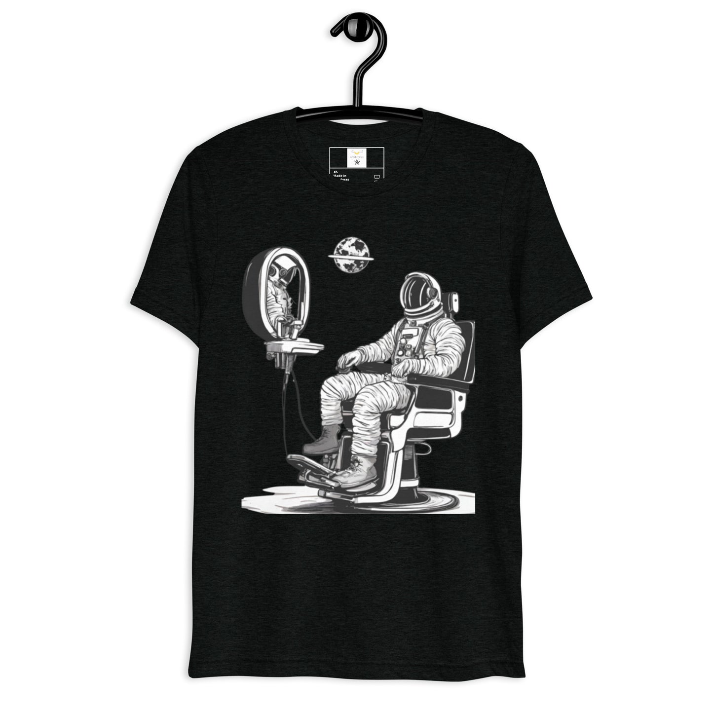 Astro Barber Chair Short Sleeve T-Shirt
