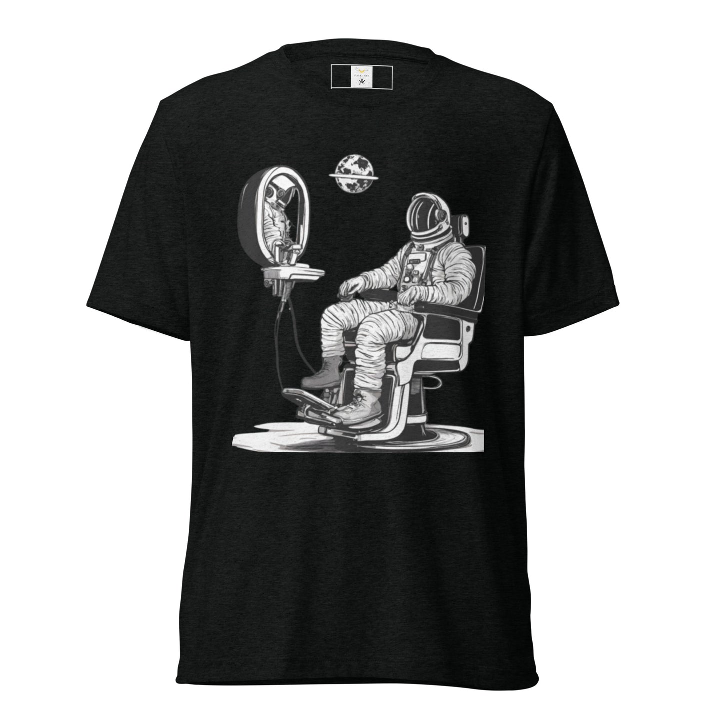 Astro Barber Chair Short Sleeve T-Shirt