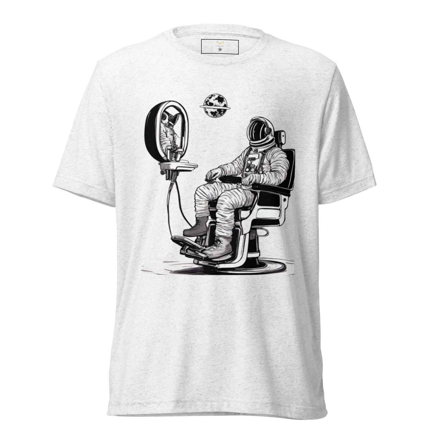 Astro Barber Chair Short Sleeve T-Shirt