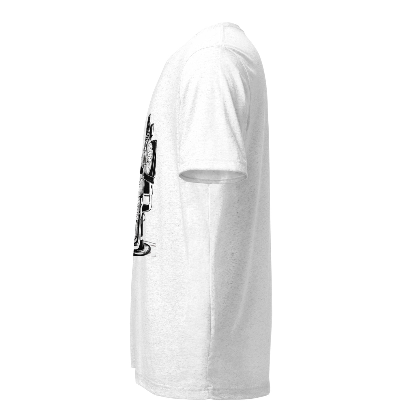 Astro Barber Chair Short Sleeve T-Shirt