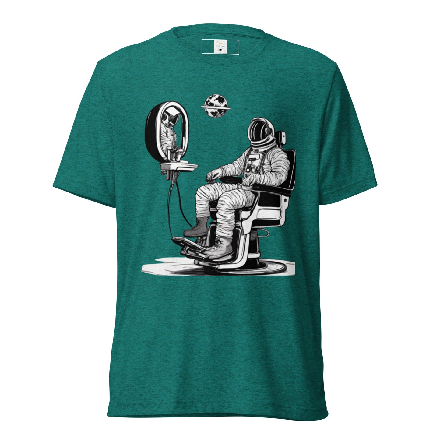 Astro Barber Chair Short Sleeve T-Shirt