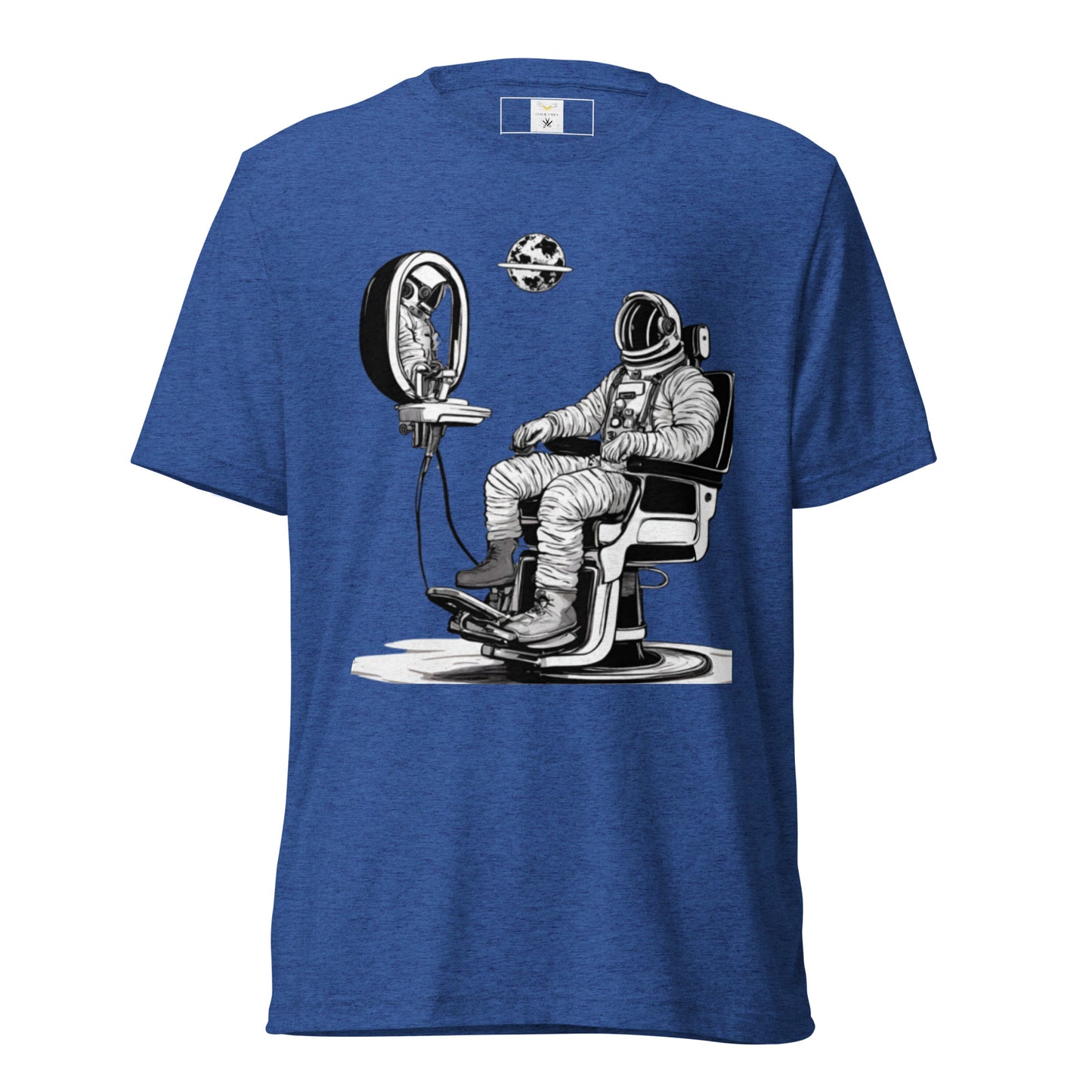 Astro Barber Chair Short Sleeve T-Shirt
