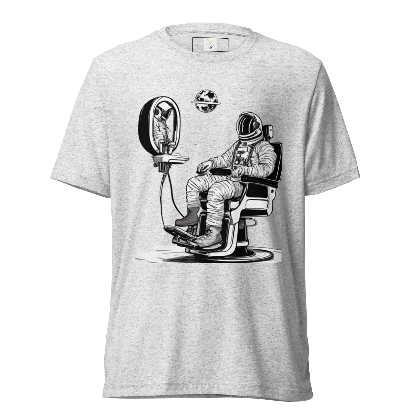 Astro Barber Chair Short Sleeve T-Shirt