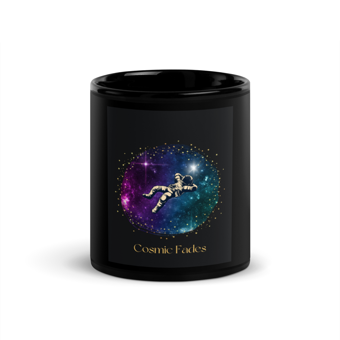 Cosmic Astronaut Glossy Mug