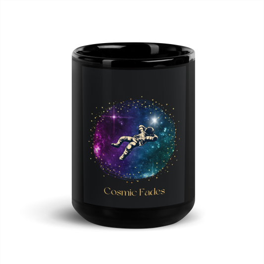 Cosmic Astronaut Glossy Mug