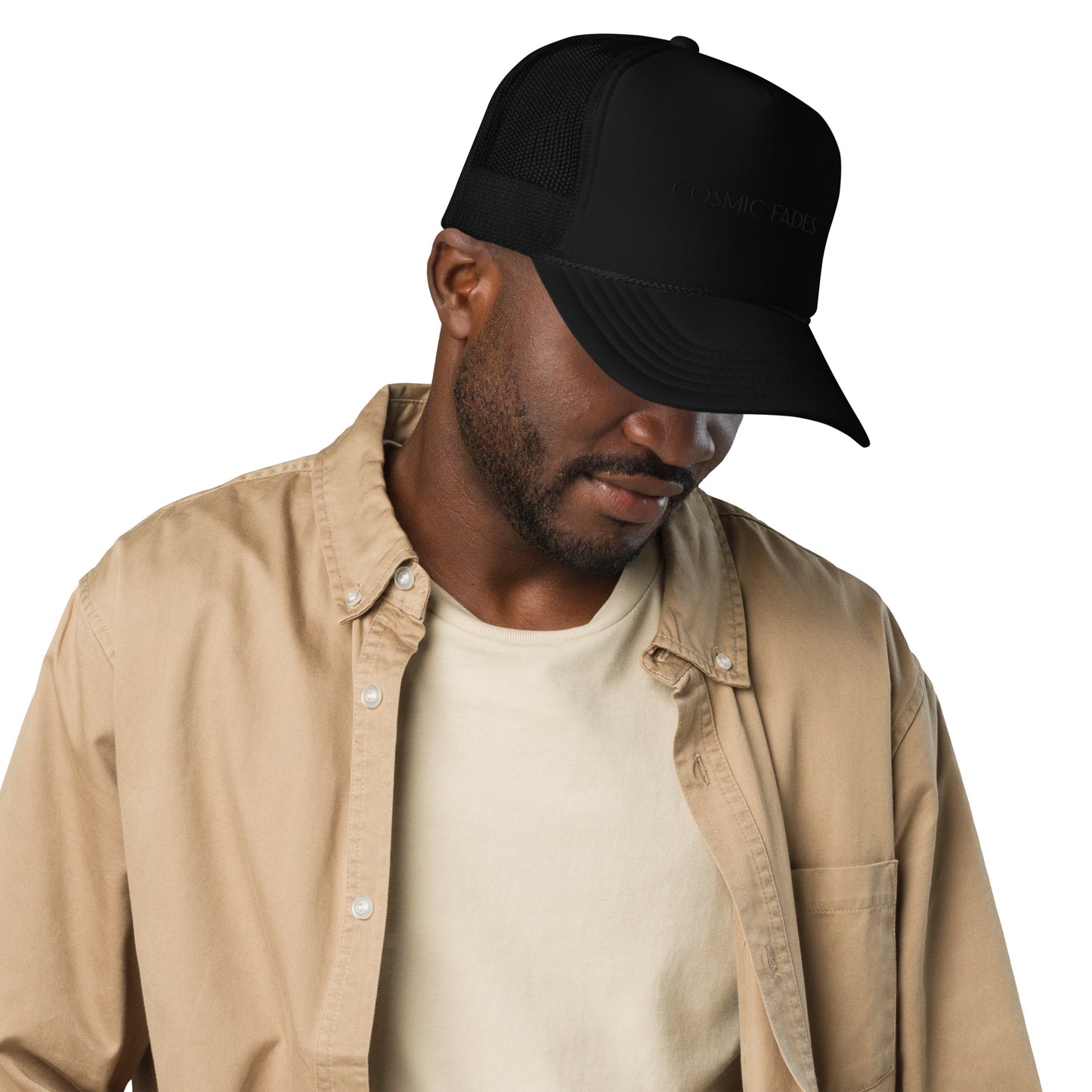 Cosmic Fades Foam Trucker Hat