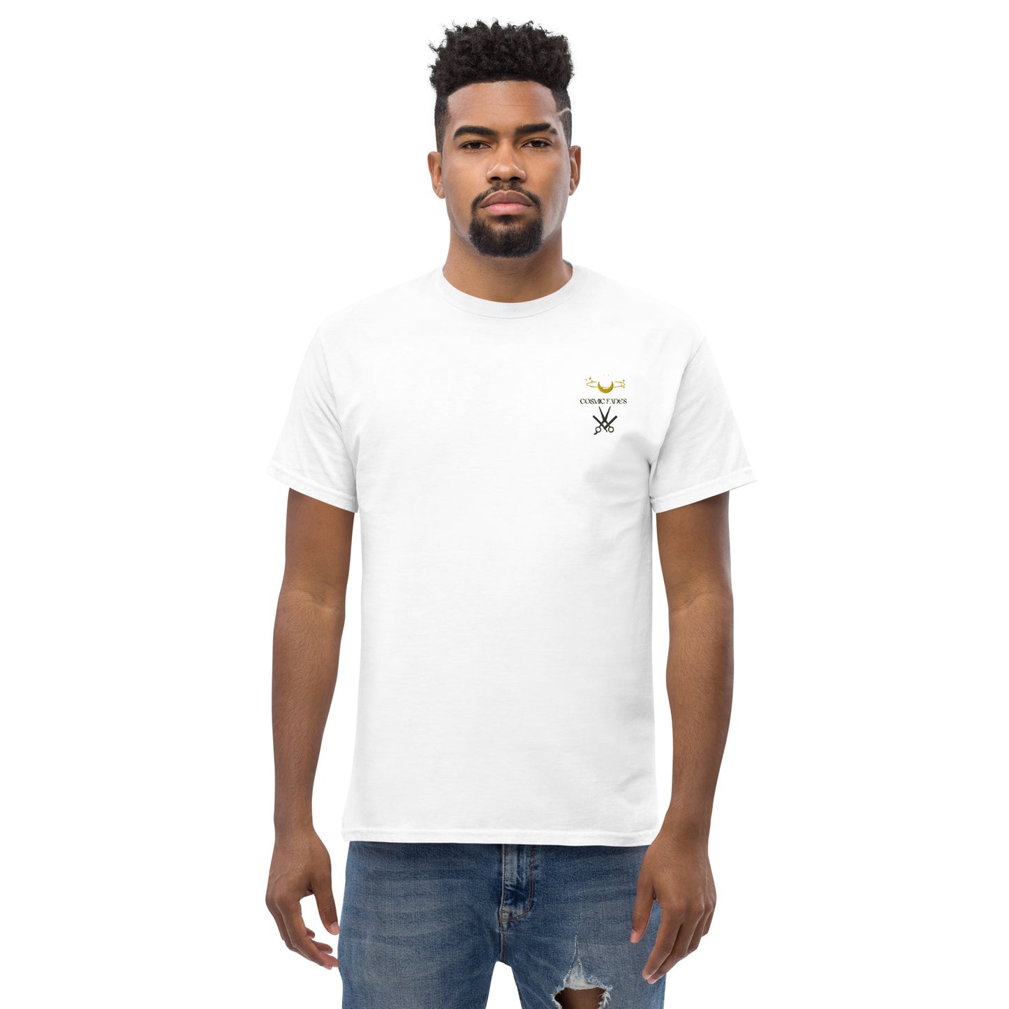 Cosmic Fades Logo Men's Classic Tee