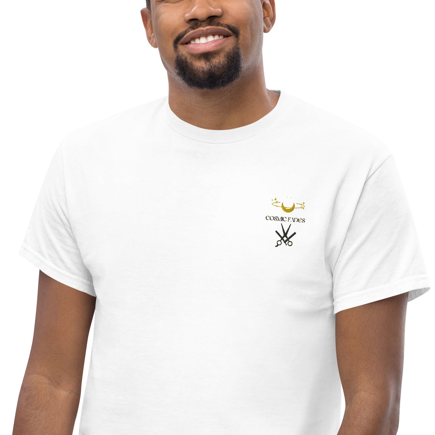 Cosmic Fades Logo Men's Classic Tee