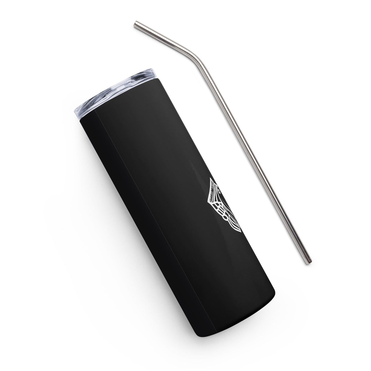 Black Clipper Stainless Steel Tumbler