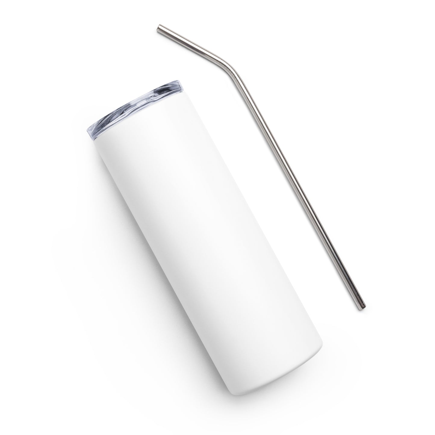 White Clipper Stainless steel tumbler
