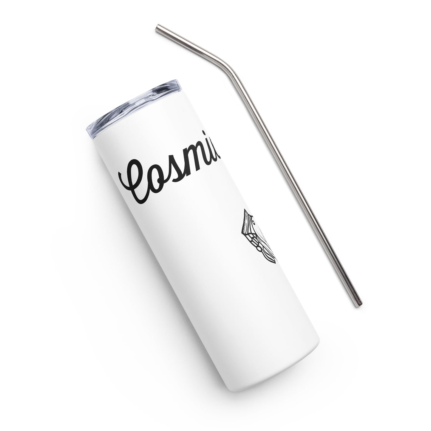 Cosmic Fades White Stainless steel tumbler