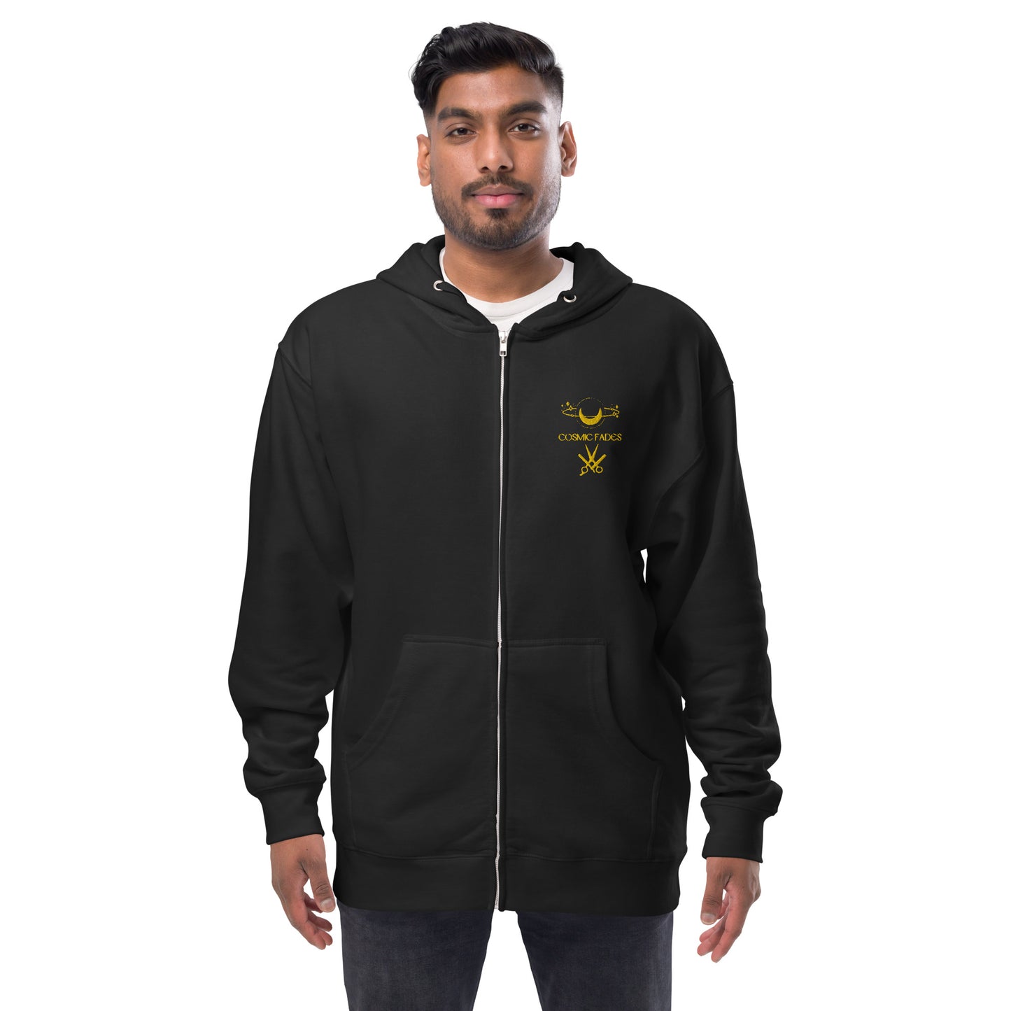 Cosmic Fades Unisex fleece zip up hoodie