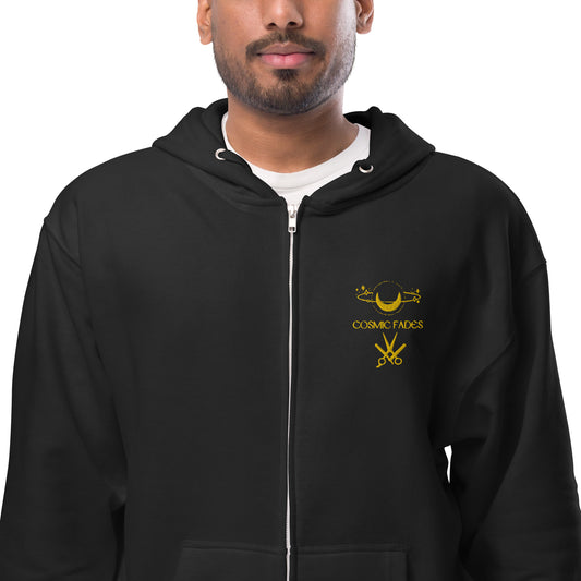 Cosmic Fades Unisex fleece zip up hoodie