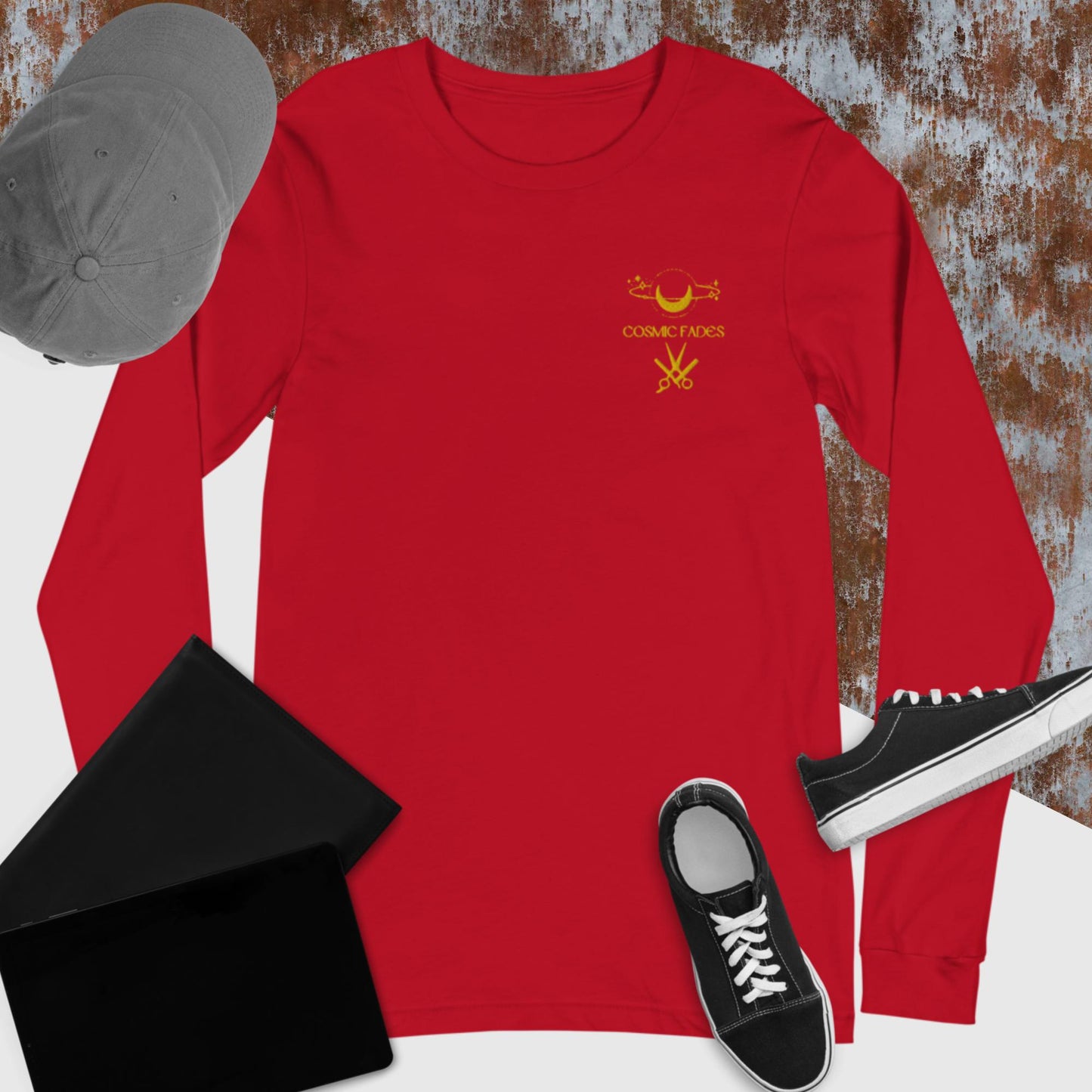 Cosmic Fades Unisex Long Sleeve Tee