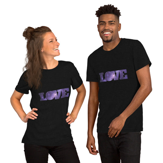 Cosmic Universal Love Unisex t-shirt