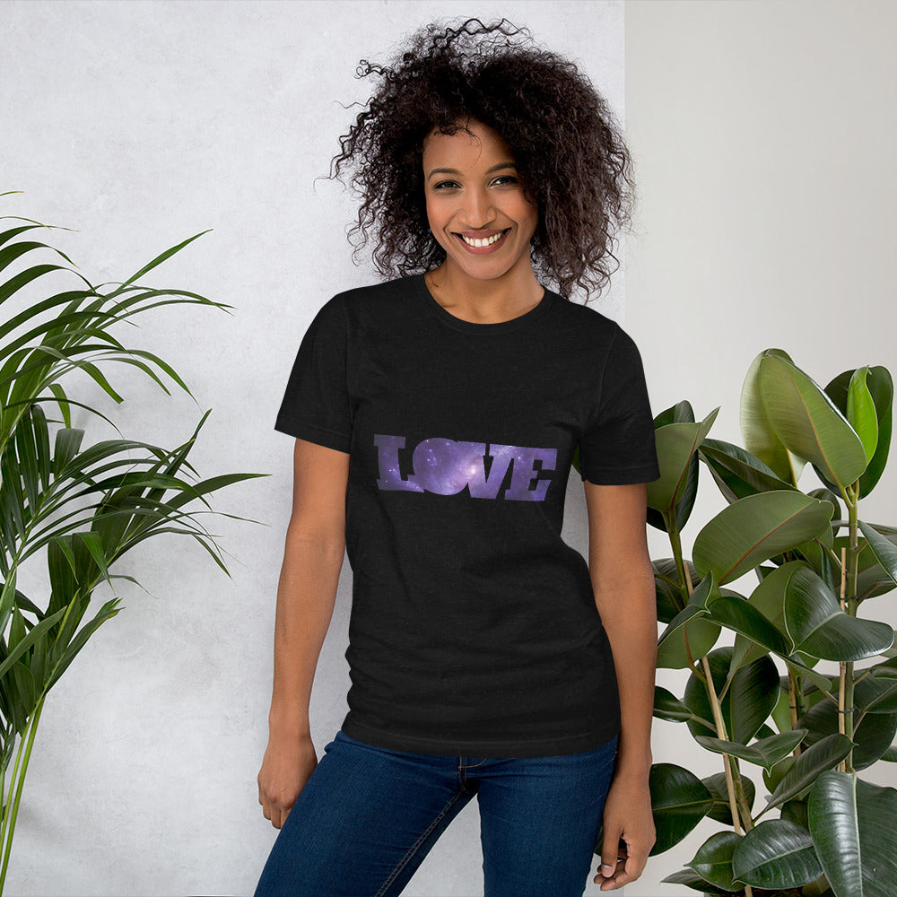 Cosmic Universal Love Unisex t-shirt