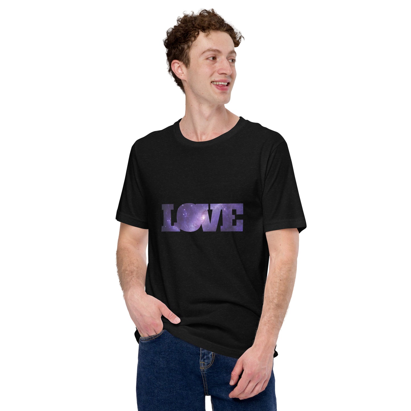 Cosmic Universal Love Unisex t-shirt