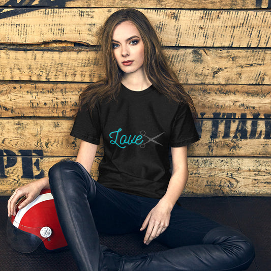 Love Cuts Unisex t-shirt