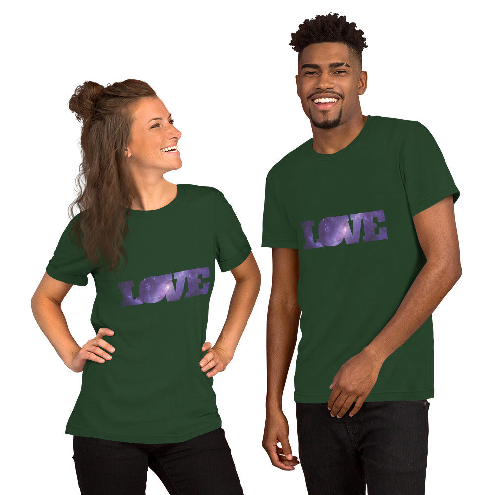 Cosmic Universal Love Unisex t-shirt