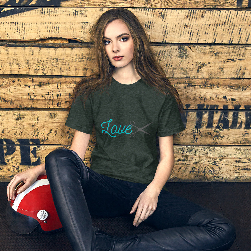 Love Cuts Unisex t-shirt