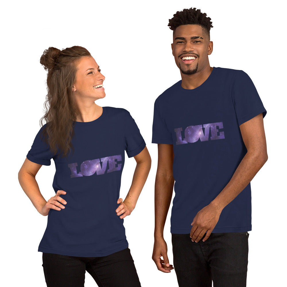 Cosmic Universal Love Unisex t-shirt