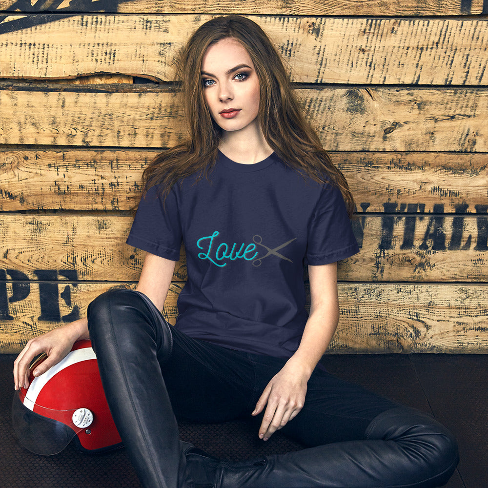 Love Cuts Unisex t-shirt