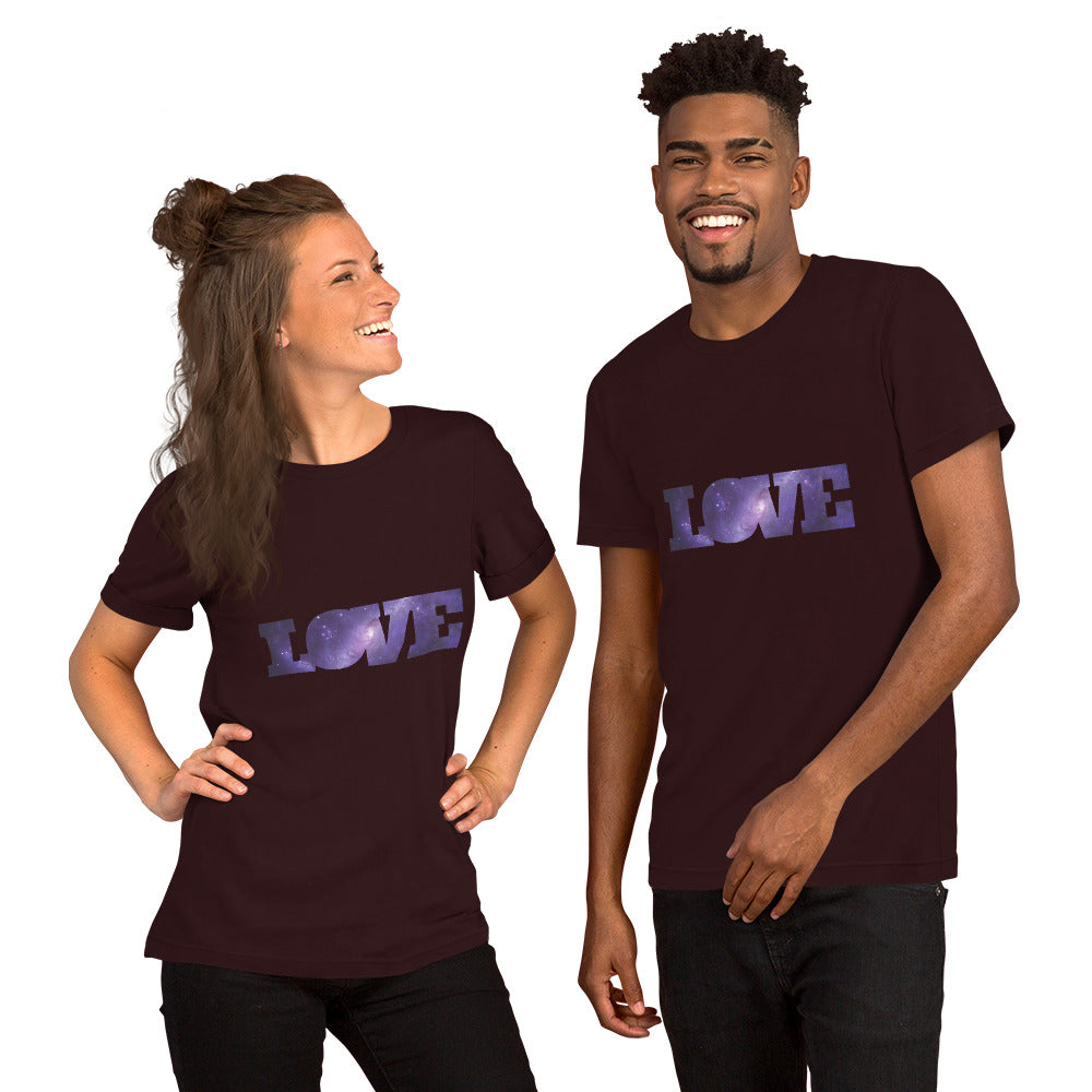 Cosmic Universal Love Unisex t-shirt