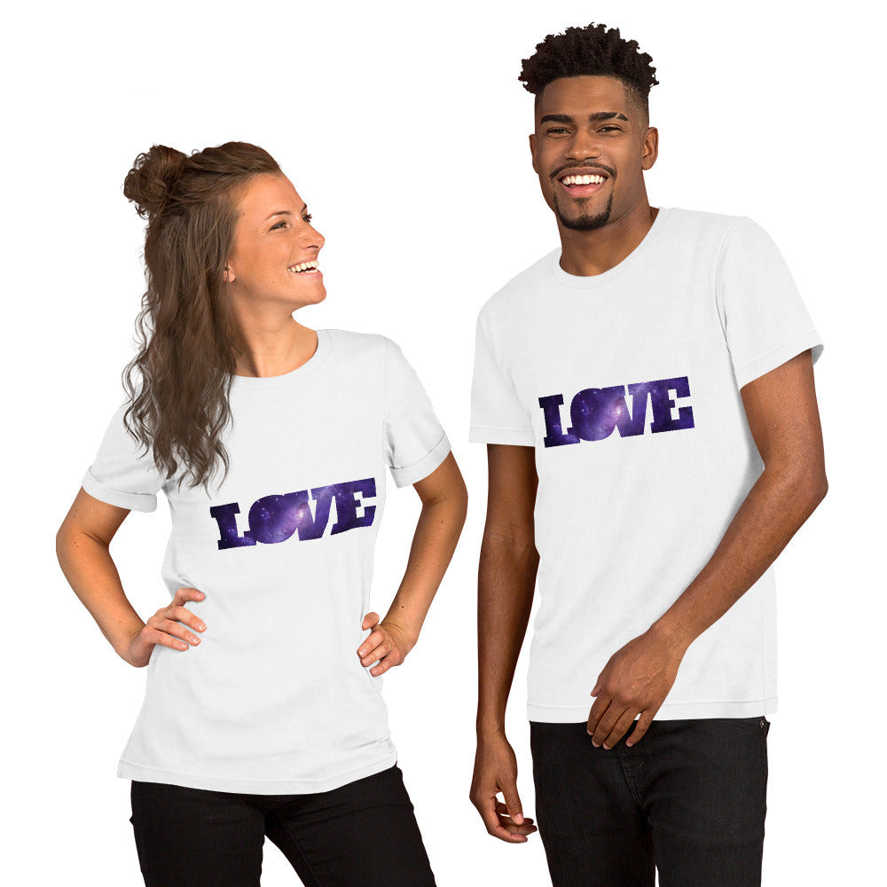 Cosmic Universal Love Unisex t-shirt
