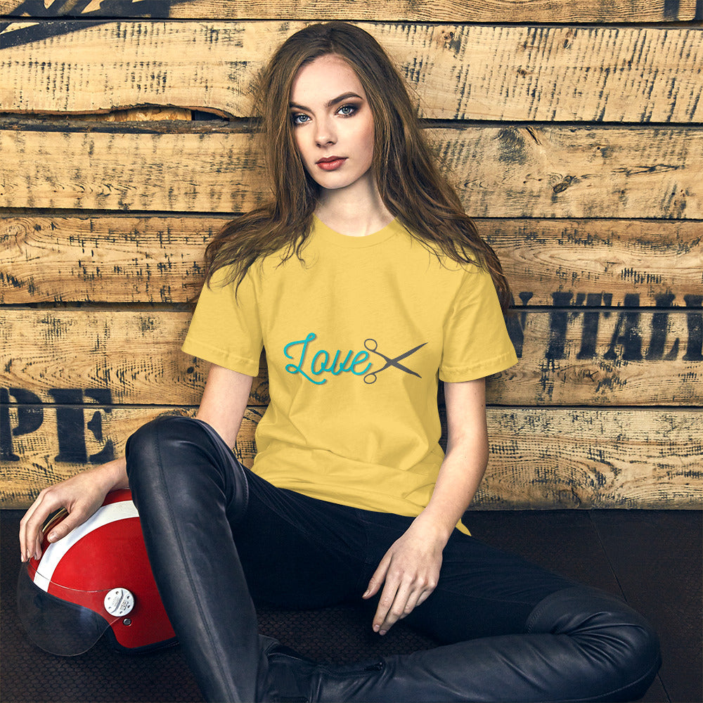 Love Cuts Unisex t-shirt