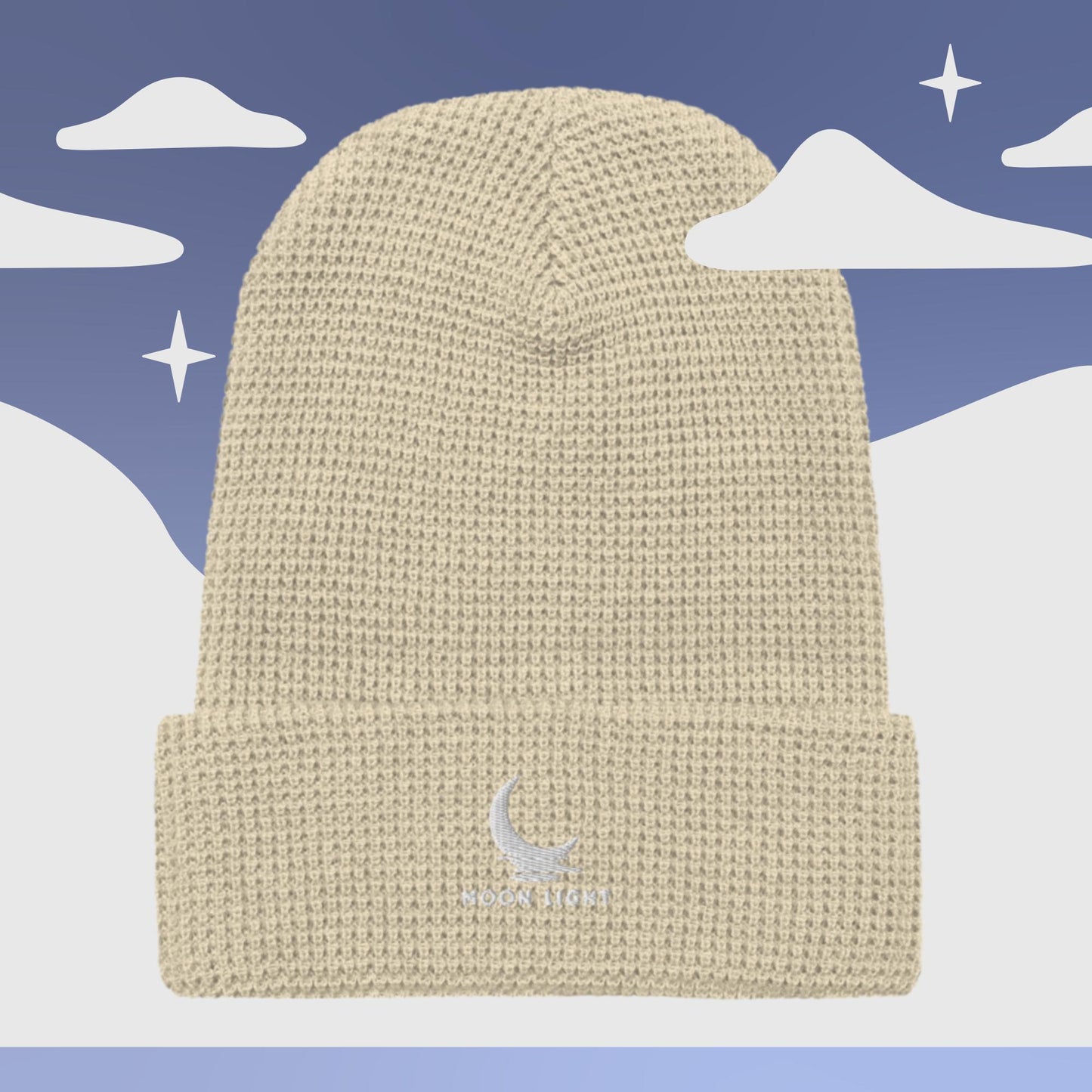 Moon Light Waffle Beanie