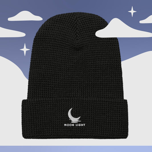 Moon Light Waffle Beanie