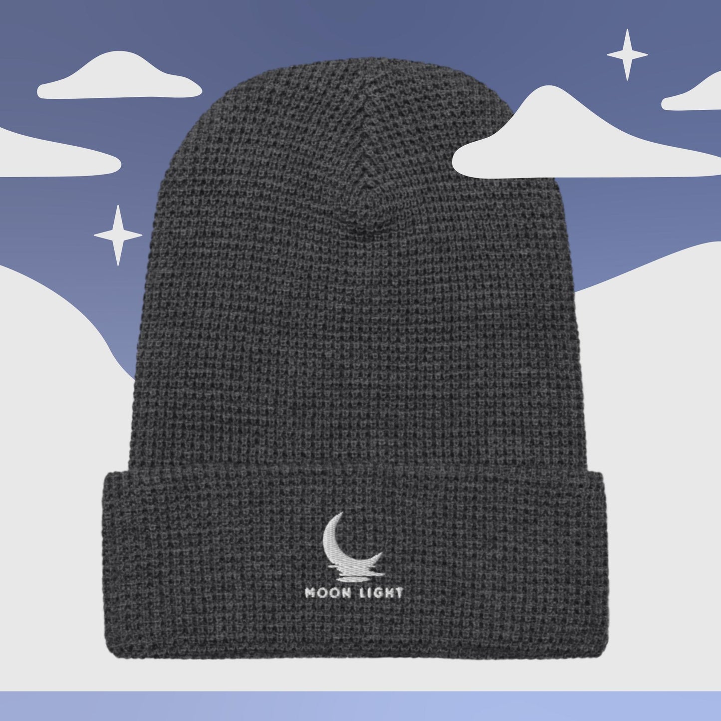 Moon Light Waffle Beanie