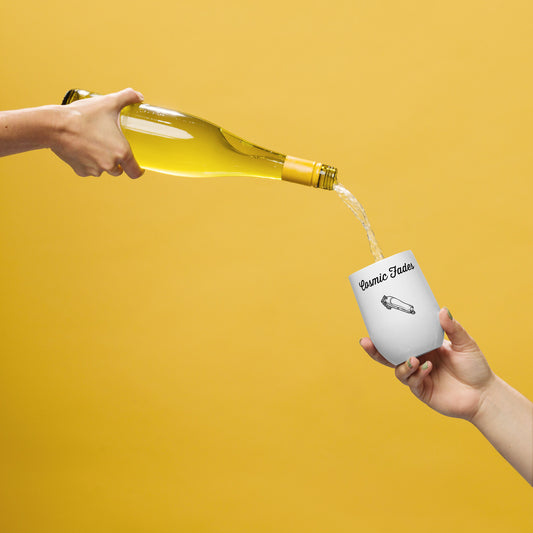 Cosmic Fades Clipper Wine Tumbler