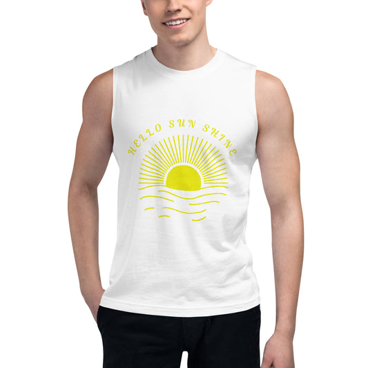 Hello Sunshine Muscle Shirt