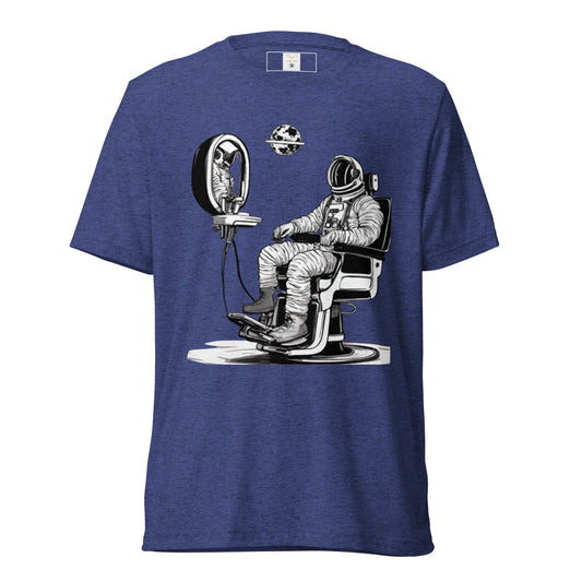 Astro Barber Chair Short Sleeve T-Shirt