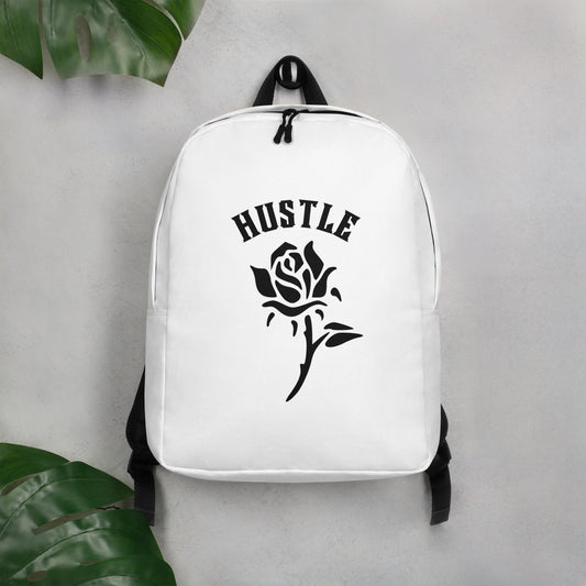 Hustle Rose White Main Backpack