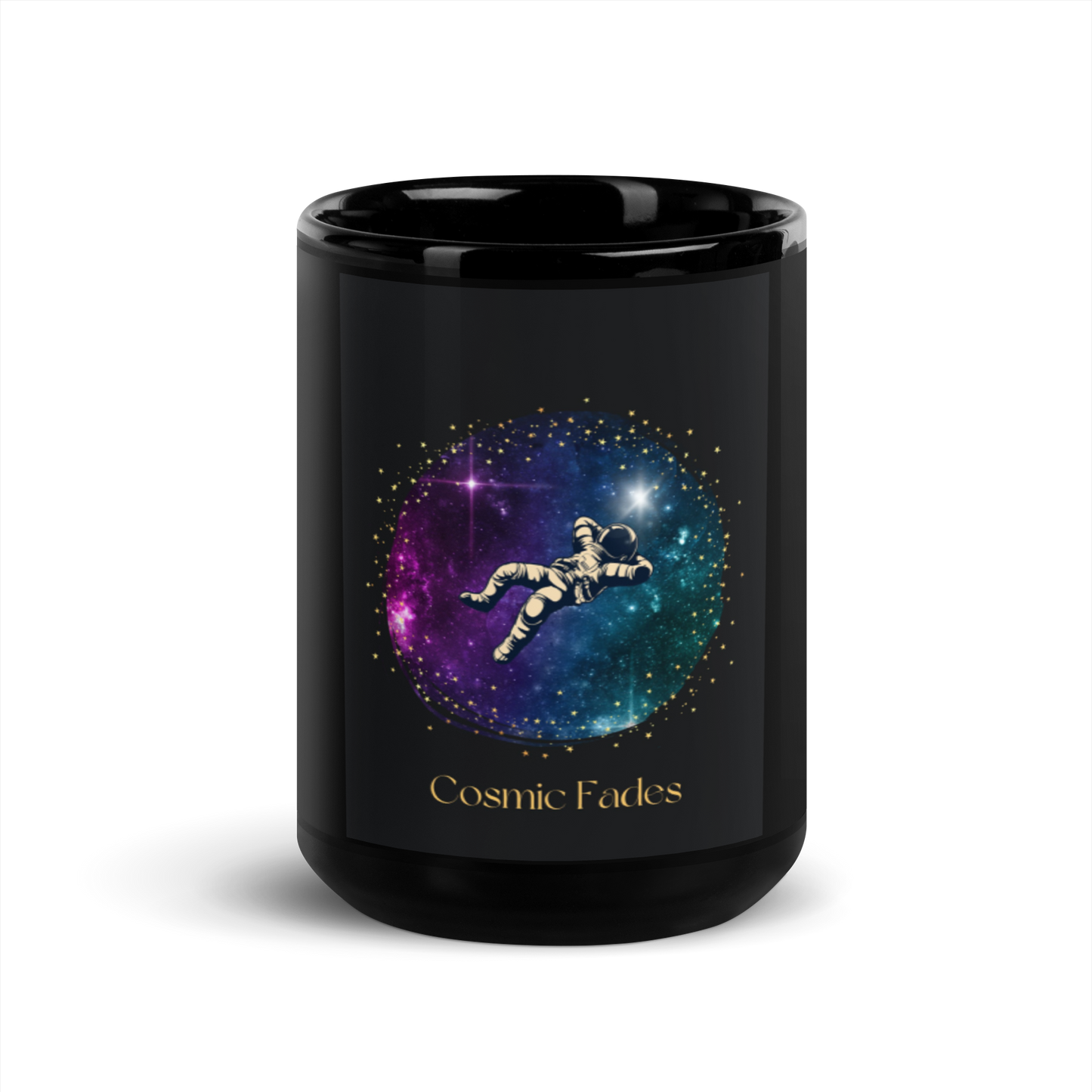Cosmic Astronaut Glossy Mug