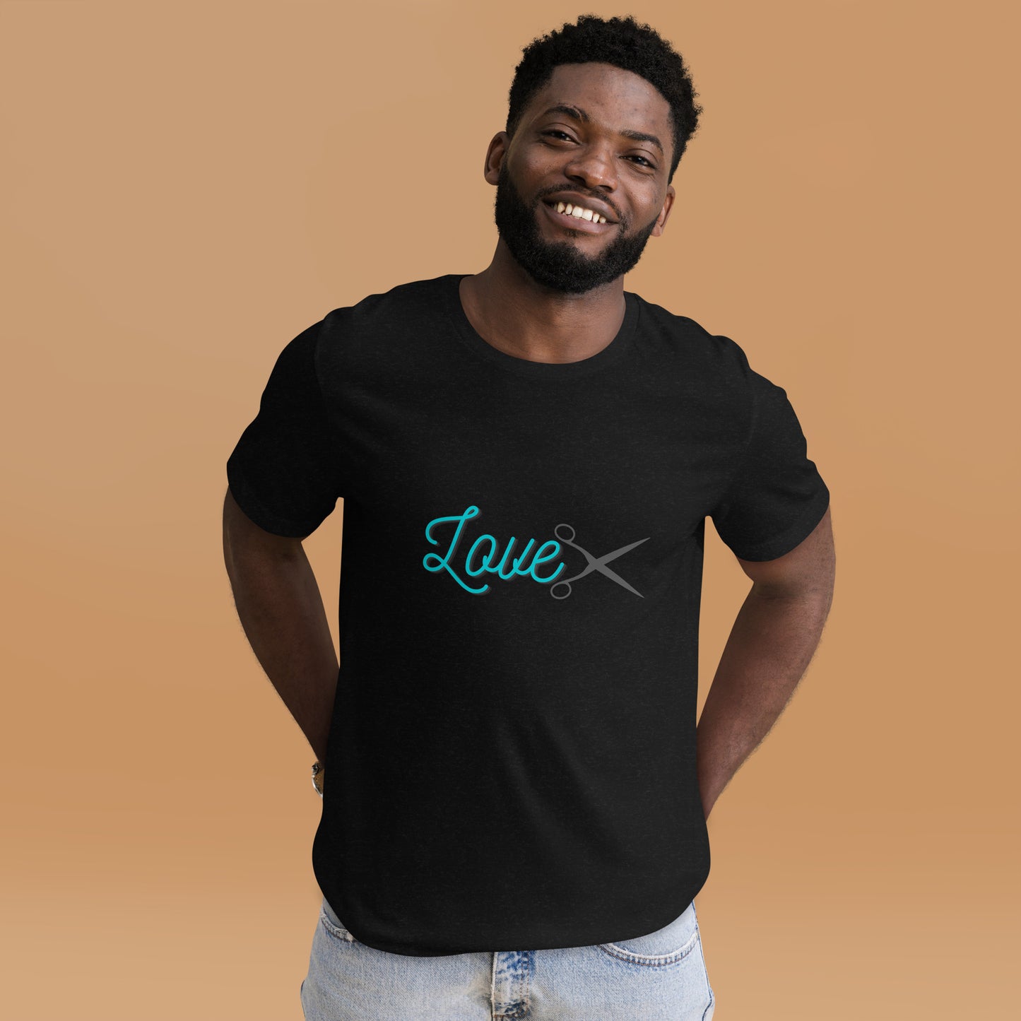 Love Cuts Unisex t-shirt